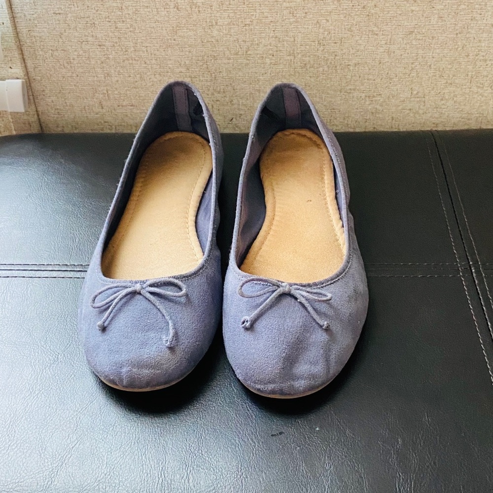 Purple flats